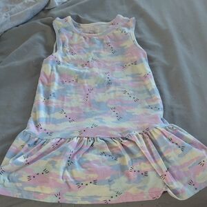 Hello Kitty Pastel Camo Kids Dress